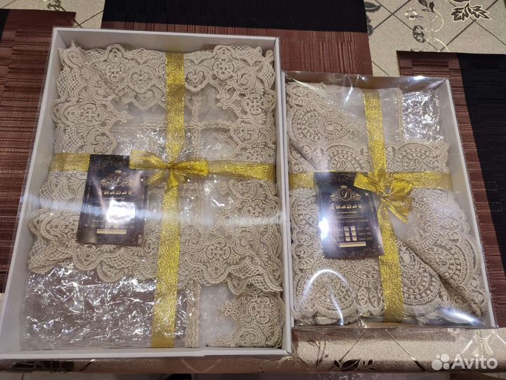 Силиконовая скатерть с кружевом