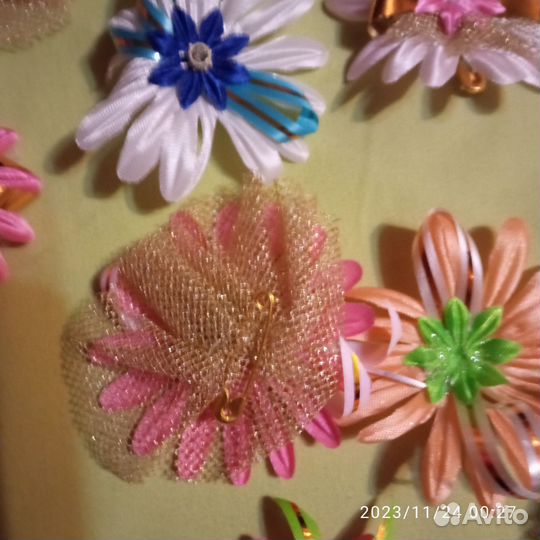 Цветочки для украшений