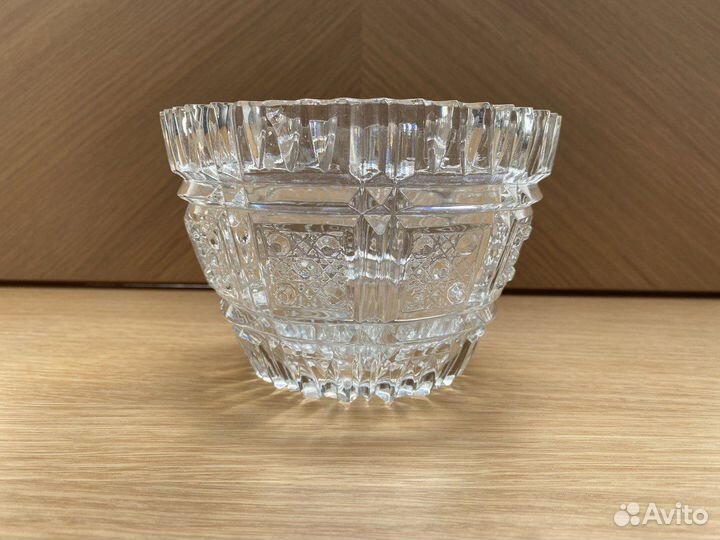 Ваза хрустальная советская