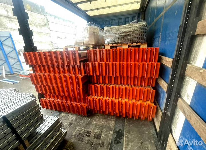 Стеллажи металлические паллетные бу