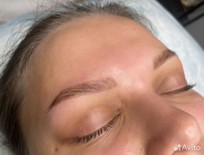 Оформление бровей