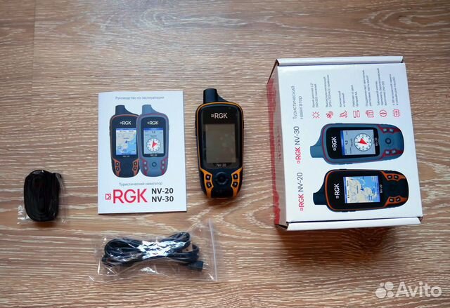 Туристический GPS навигатор RGK NV-20