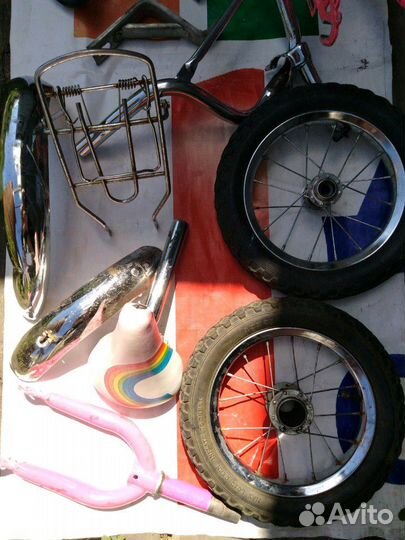 Сиденье, защита цепи для детского велосипеда