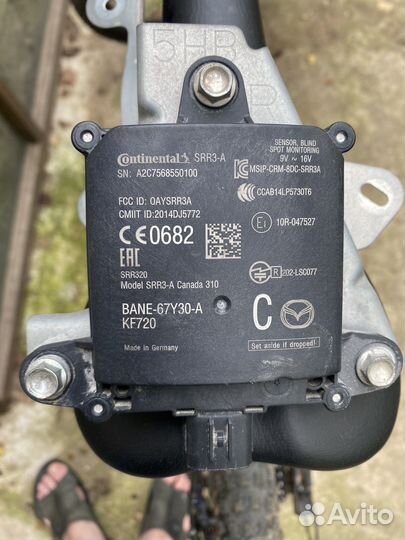 Блок слепых зон мазда 3-6