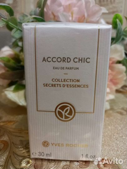 Туалетная вода accord chic Ив Роше