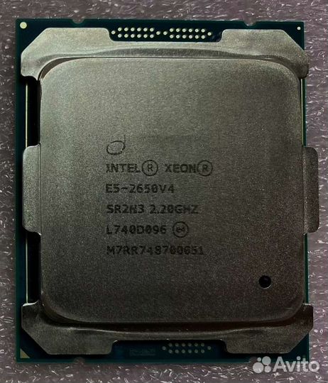 Xeon e5 2650v4 12 ядер 2.2-2.9Ghz 30mb 105w