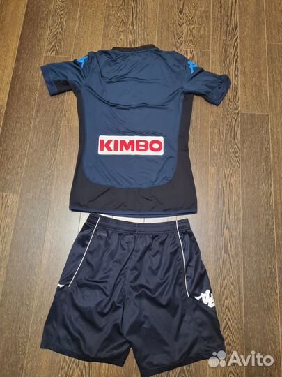 Футбольная форма Napoli 2017/18. Kappa, игровая. L