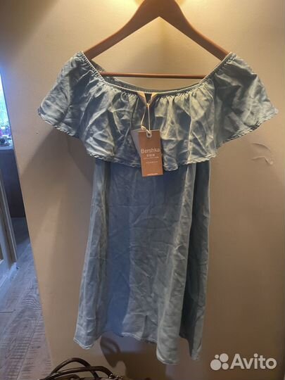 Джинсовый сарафан Bershka новый