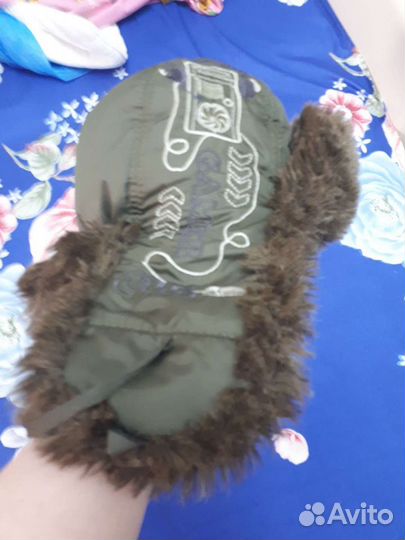 Шапка для мальчика новая 52-54