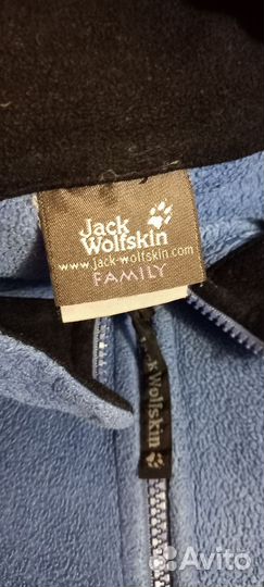 Флисовая пайта jack wolfskin