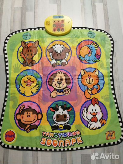 Звуковой напольный коврик