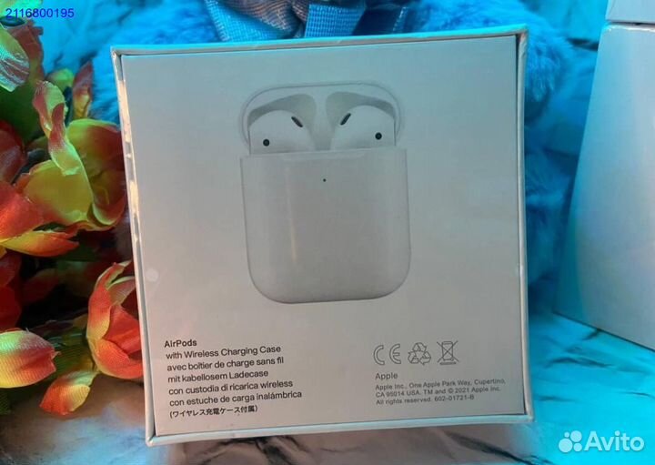 AirPods 2 Чехол+Гарантия