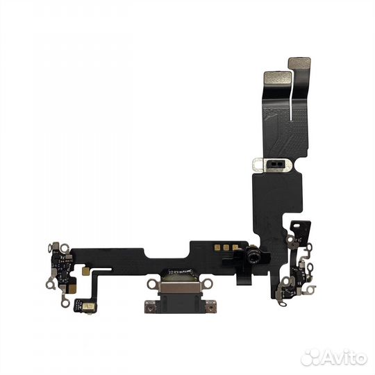 Шлейф для iPhone 14 Plus на системный разъем, микр