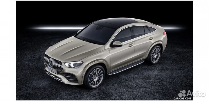 Пороги подножки Cayman для Merc.-Benz GLE Сoupe167