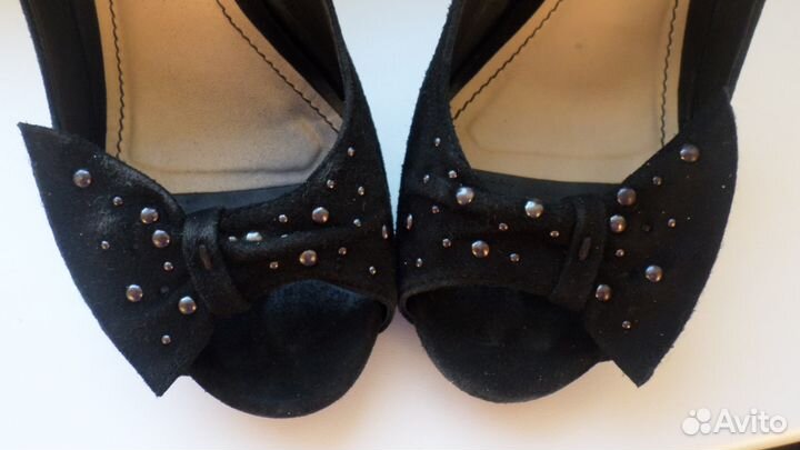 Итальянские замшевые туфли