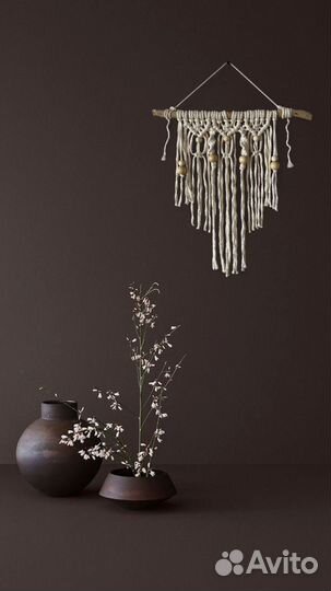 Настенное панно в технике макраме