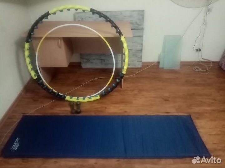 Обруч.Гантели.Коврик.Утяжелители