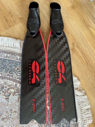 Ласты карбоновые C4 Firestone S-990 размер 42-43