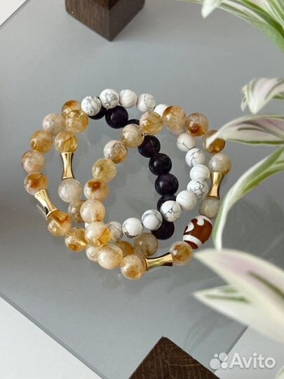 Браслет из цитрина