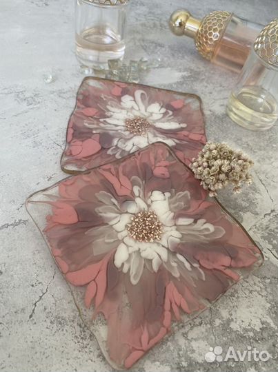 Подстаканники / подставка. эпоксидная смола