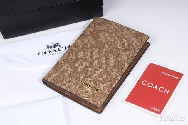 Обложка для паспорта coach