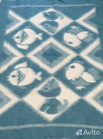 Детское шерстяное одеяло