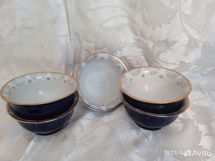 Синяя посуда СССР