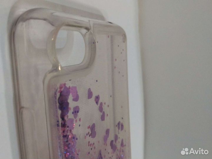 Жидкий переливающийся чехол с блестками для Xiaomi