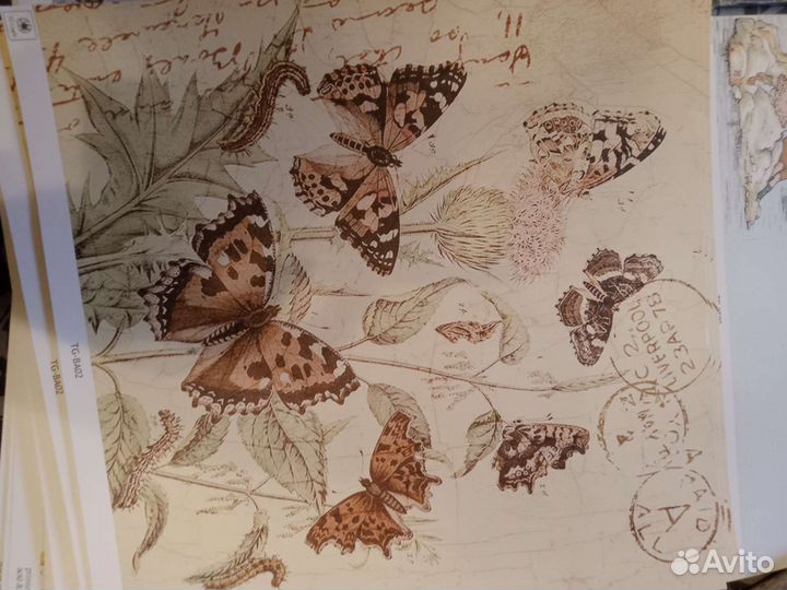 Дизайнерская бумага, скрапбукинг, для писем USA