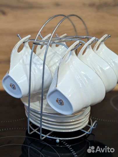 Чайно кофейный сервиз винтаж