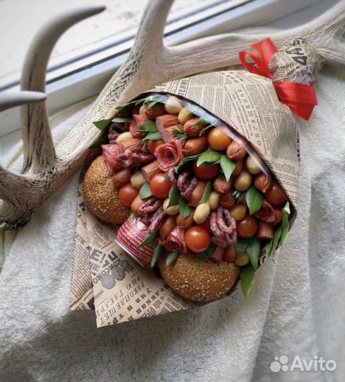 Съедобные букеты/мужской подарок с доставкой