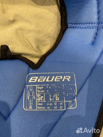 Нашрудник хоккейный Bauer Supreme ONE 15, SR L