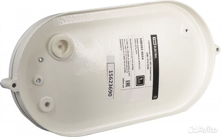 Светильник овальный Electric нпб 1401 1xE27x60 Вт