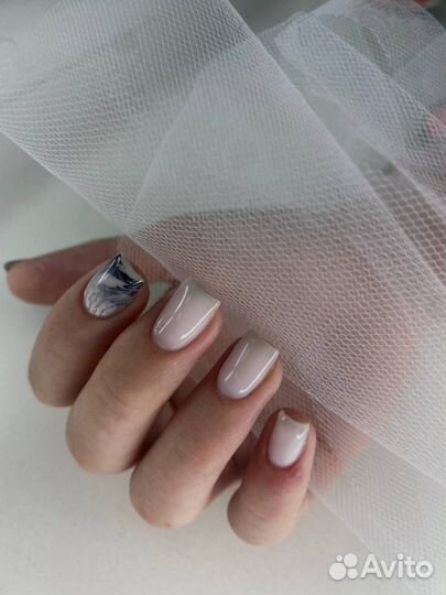 Маникюр покрытие гель лаком наращивание педикюр