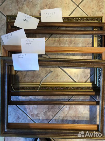 Багет и рамы для картин разных размеров