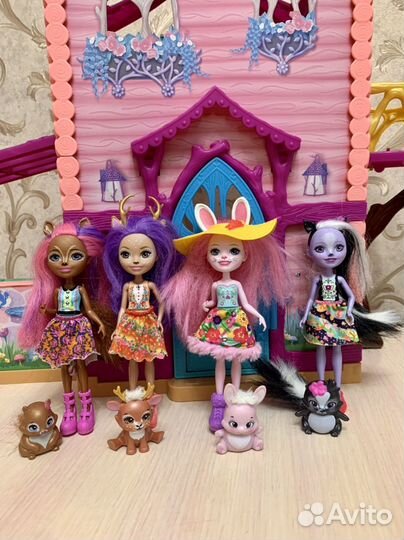 Кукла enchantimals с питомцем
