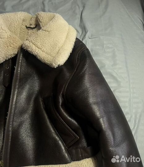 Винтажная дубленка женская