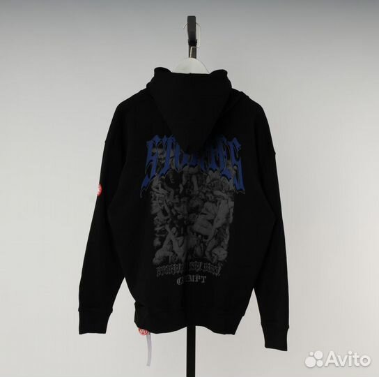 Зип худи cav empt черное