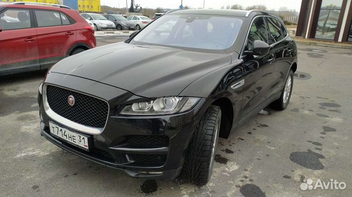 Задние тормозные диски и колодки ягуар f pace