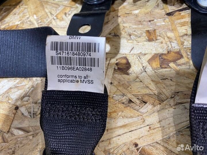 Ремень безопасности задний Bmw X5 E70 3.0 2011