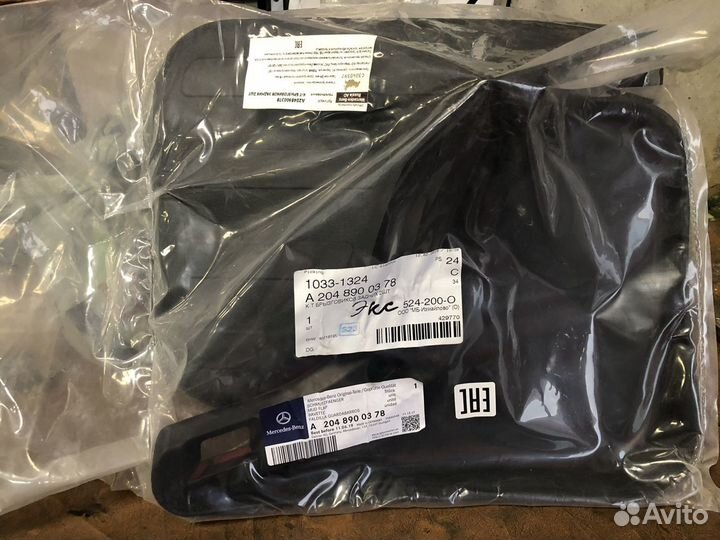 Брызговики на Мерседес- Бенц GLK