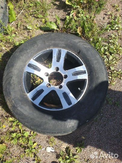 Продам резину с литыми дисками 245/70 R16 4 колеса