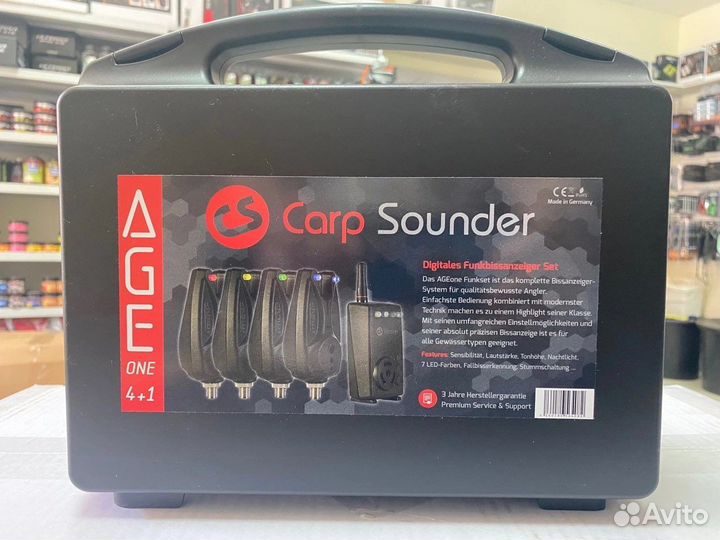 Сигнализаторы Carp Sounder - AGE One 4+1 Set