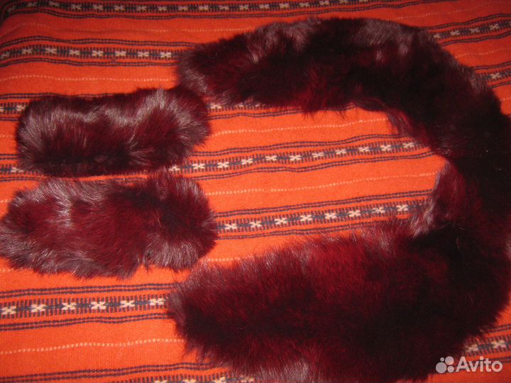 Воротник из песца