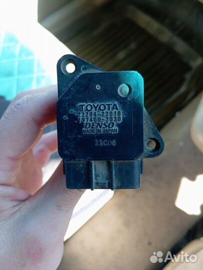 Датчик расхода воздуха 1nz-fe