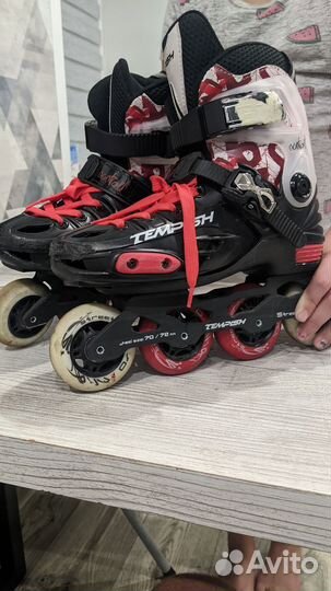 Роликовые коньки раздвижные