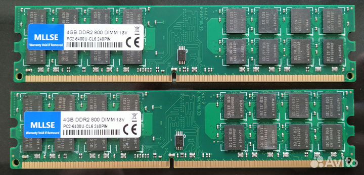 Оперативная память DDR2, DDR3