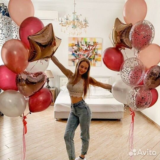 Шары воздушные и гелиевые с доставкой