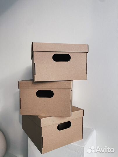 Картонные коробки для хранения переезда подарка