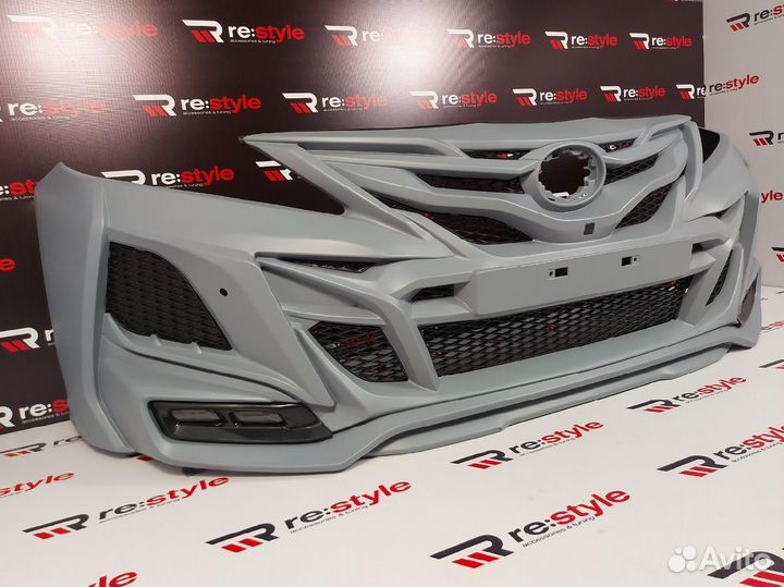 Бампер (обвес) Toyota Camry 70 Новый стиль K1676